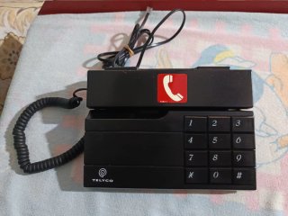 Teléfono fijo Telyco negro