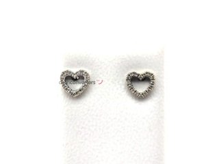 pendientes oro 18k con piedra con diamante