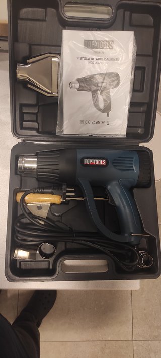 Pistola de Aire Caliente Top Tools