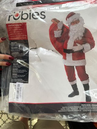 Disfraz de Papá Noel Rubies Talla Única