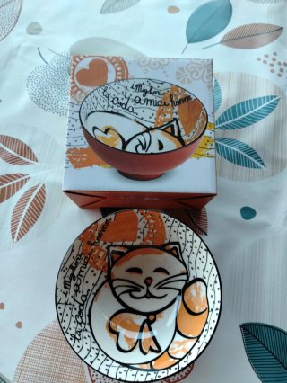 Coppetta Egan con decoro gatto