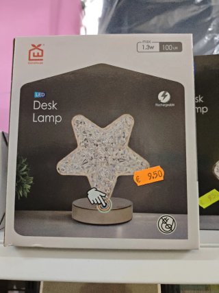 Lámpara de Mesa LED Estrella ExtraHouse