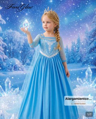 Disfraz de Princesa Elsa Talla 6