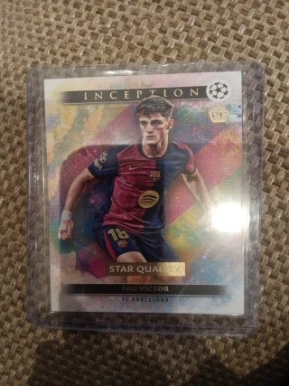 Carta Rookie Pau Víctor Inception