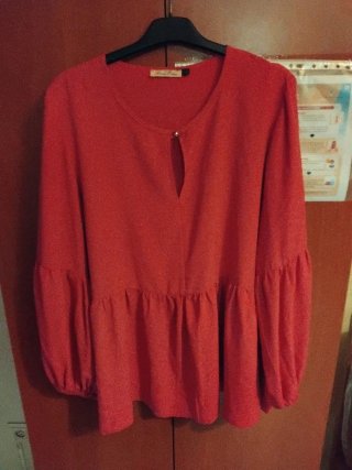 Blusa Fucsia Talla 44