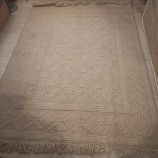 Alfombra de Lana Beige