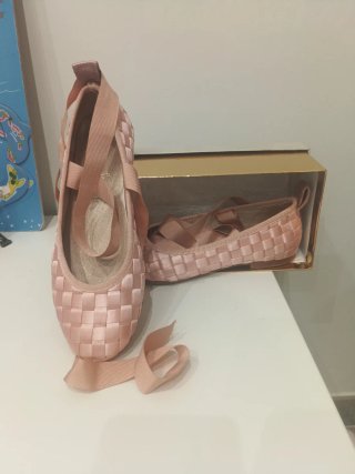 Bailarinas de comunión rosa
