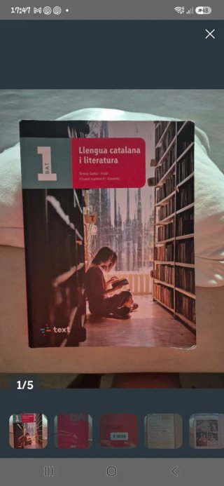 Llengua catalana i literatura, 1 BAT