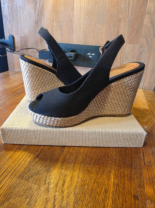 Cuñas Tommy Hilfiger Negras