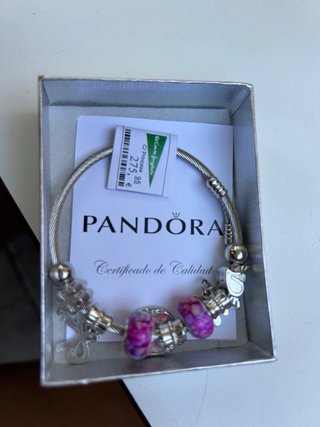 Pulsera Pandora con Abalorios
