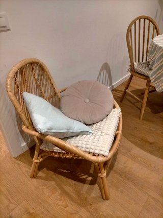 Sillón de ratán