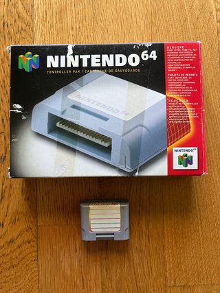 Controller pak nintendo 64