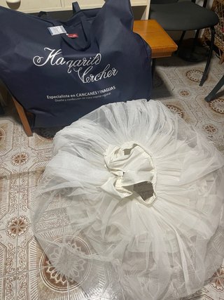 Cancán Fallera Niña Margarita Vercher Talla 8
