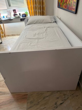 Cama Infantil con Dos Cajones y Somier