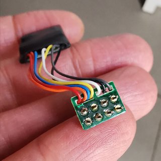 BACHMANN Decoder DCC 8 pin tren eléctrico digital