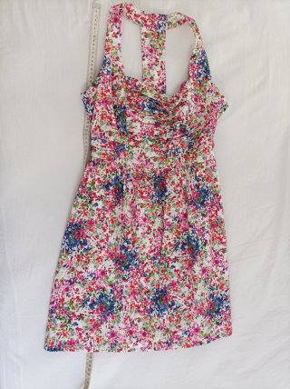 Vestido corto flores Fórmula Joven talla 42