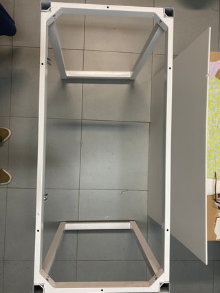 Estructura de Hierro para Mesa de Oficina
