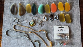 Colgantes de Bisuteria y Geodas Variados