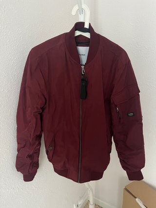 Bomber Pull&Bear Granate Talla S
