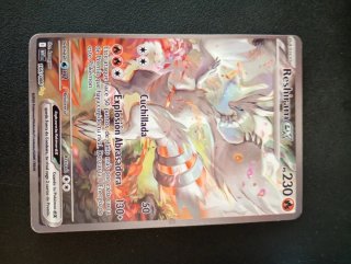 Carta Pokémon Reshiram ex 166/086