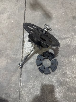 PortaCorona con eje para KTM Duke 125 / 390