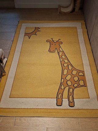 Alfombra Infantil Jirafa