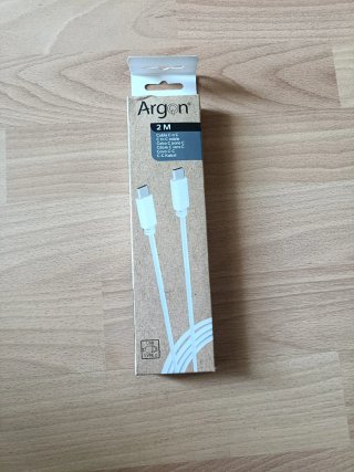 Cable USB-C a USB-C Argon 2 Metros