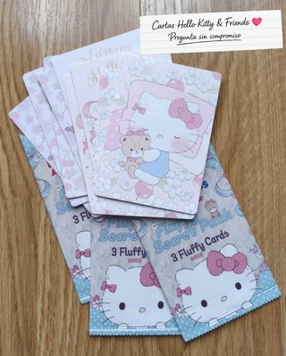 Cartas Fluffy Hello Kitty Exclusivas