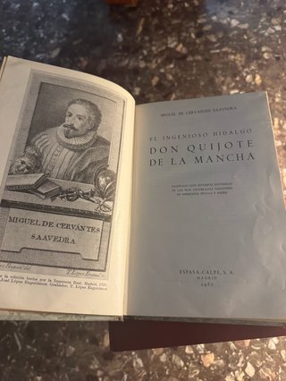 Don Quixote Miguel de Cervantes 1967 libro