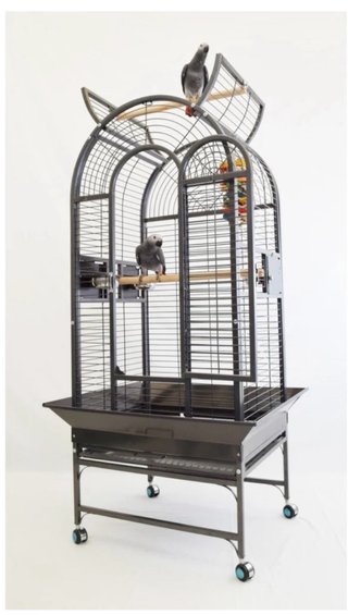 Jaula para Loros con Ruedas