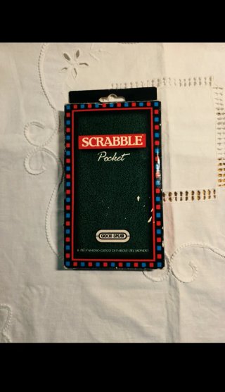 Scrabble Pocket Magnetico Vintage 1992