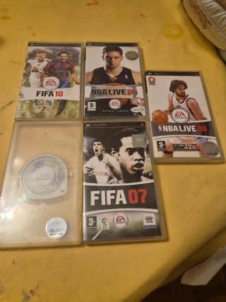 Lote de 5 Juegos para PSP