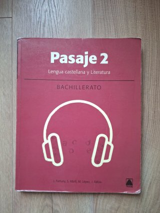 Libro Pasaje 2 Lengua Castellana 2ndo Bachillerato
