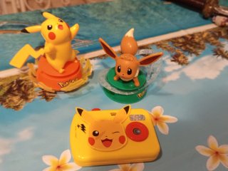 Set 3 Gadget Pokémon: Pikachu, Eevee e Fotocamera
