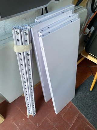 Estantería Metálica Blanca