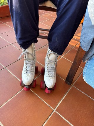 Patines de 4 Ruedas Blancos