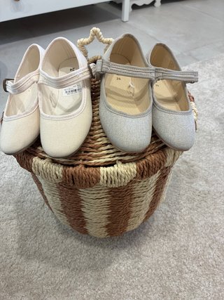 2 Pares de Bailarinas para Niña