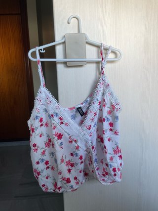 Blusa de Flores H&M Talla M
