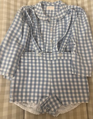 Conjunto de Bebé Estampado Vichy