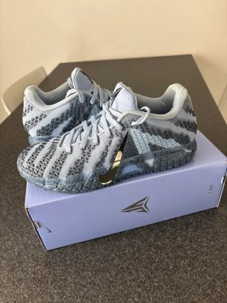 Nike Ja 3 Cobalt Bliss Argento Metallico 46