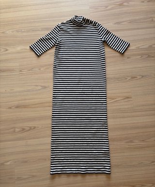 Vestido a rayas Massimo Dutti