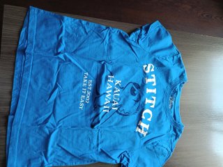 Camiseta Disney Stitch Azul