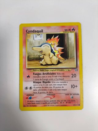 Carta Pokémon Cyndaquil 57/111