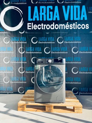 807.Lavadora 8 kilos Artica Antracita Nueva Tara