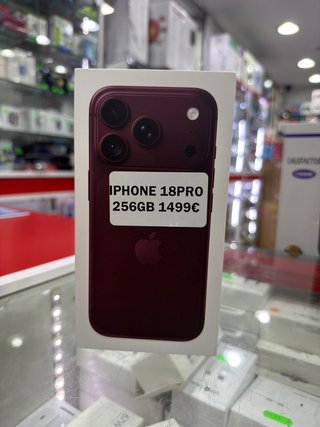 iPhone 18 Pro 256GB Rojo