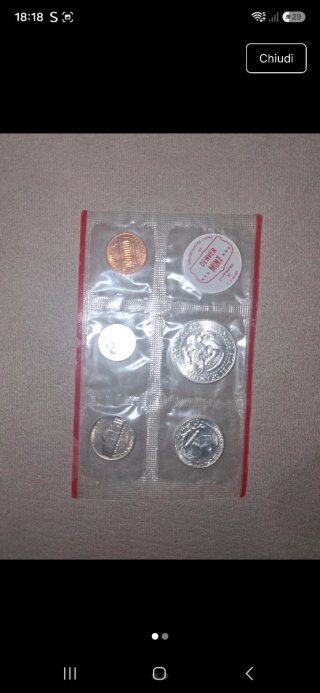 Set Monete Denver Mint 1964