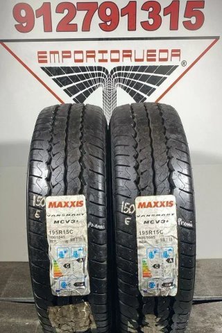 195 15C S MAXXIS RUEDA AL 90% VIDA UTIL