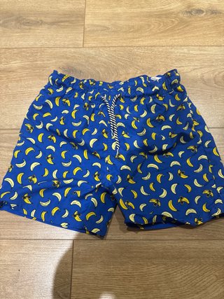 Bañador con estampado de plátanos