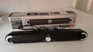 Barra de Sonido Silvercrest para PC