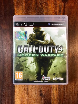 Call of Duty 4 modern warfare ps3 italiano